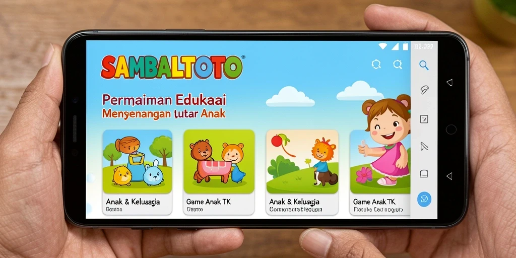 Tampilan antarmuka SAMBALTOTO yang ceria dan interaktif.