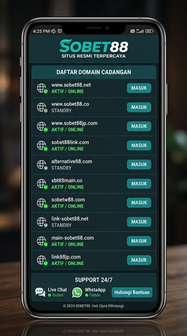 Link Alternatif Sobat88 Terpercaya untuk Pengguna Android